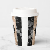 28エレガントthリネン結婚ズ記念お祝い 紙コップ (左)