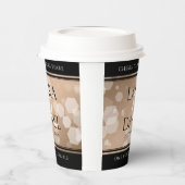 28エレガントthリネン結婚ズ記念お祝い 紙コップ (左)