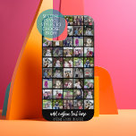 28フォトコラージグリッド – 2文字ボックス – 黒 SAMSUNG GALAXY S22 ULTRAケース<br><div class="desc">28枚のSQUARE写真を使用して個人の写真コラージュを作成する。このモダンクリーンなレイアウトには、2つの文字ブロックが含まれ、1つはスクリプトモダンで、もう1つはサンセリフフォントで、ファミリ名や年やイベントを追加する。領域の背景色を変更でカスタマイズきる。***この写真最高のレイアウトの結果は数々の、アップロードする前に写真を四角に切り取る。または被写体を中心に写真を使用する。***</div>