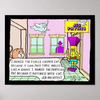 28ページ中12ページ新しい科学理論 ポスター