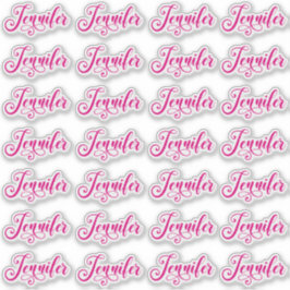 28ホットピンク装飾ジェニファー シール