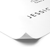 28人エレガント席のお気に入りの表 ポスター (角)