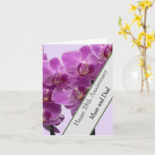 28周年編結婚集オーキッドカード カード (黄色い花)