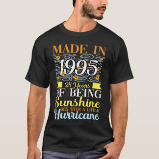 28年の太陽の光と少し時間が混ざり合う Tシャツ