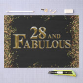 28歳の誕生日 薄葉紙 (クラフト)