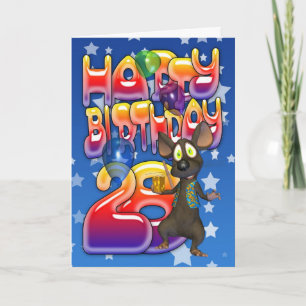 28番目の誕生日カード、ハッピーバースデー カード