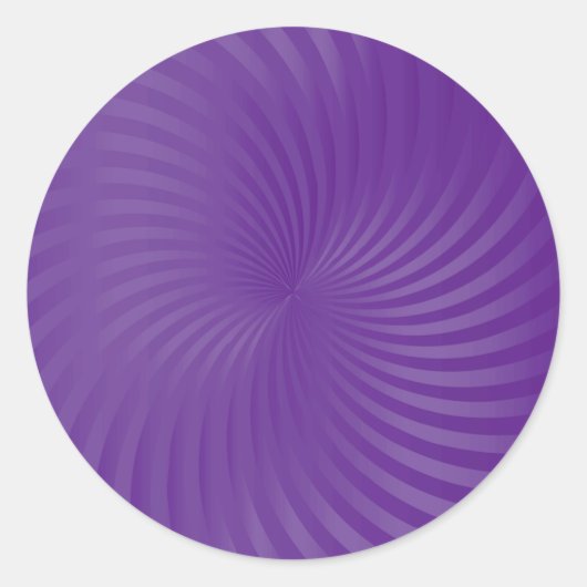 28色の選択スワール ラウンドシール (正面)