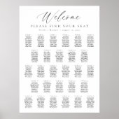 28表ウェルカムシーティングチャート ポスター (正面)