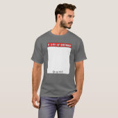 28誕生日サイン Tシャツ (正面フル)