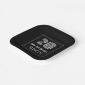 28誕生日:インスパイアアールデコ検索「28」 +名前 ペーパープレート (傾斜あり)