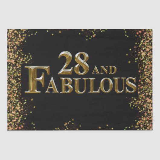 28誕生日 薄葉紙 (正面)