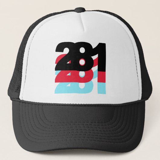 281市外局番 キャップ (正面)