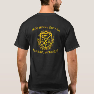 287th軍隊警察退役軍人 tシャツ