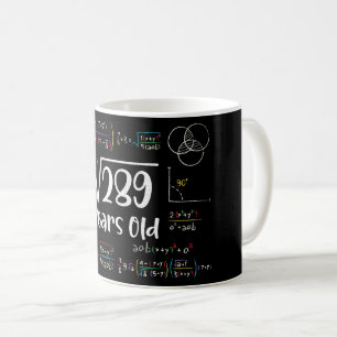 289 17誕生日17歳のギフトの平方根 コーヒーマグカップ