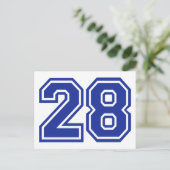 28 – 数値 ポストカード (スタンド正面)