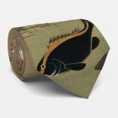 28.群魚図,若冲日本芸術文化寒中諸魚 ネクタイ (ロール)