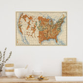 28 1890から1900に増加 ポスター (キッチン)