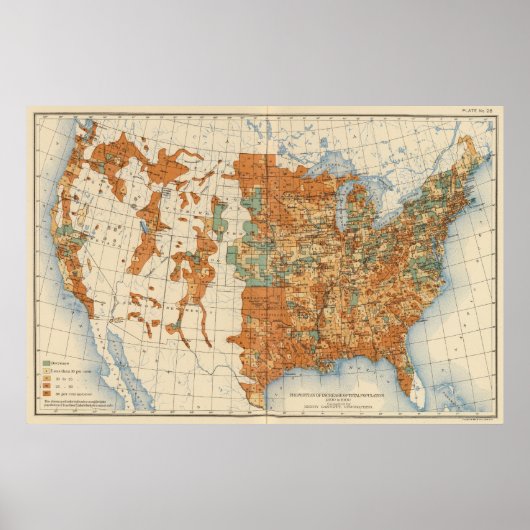 28 1890から1900に増加 ポスター (正面)