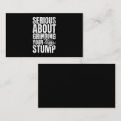 28.Arborist for a Tree trimmer 名刺 (正面/裏面)