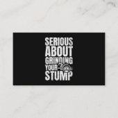 28.Arborist for a Tree trimmer 名刺 (正面)