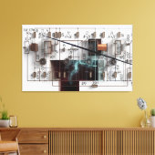 28 MHz キャンバスプリント (インサイチュ (リビング))