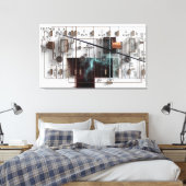 28 MHz キャンバスプリント (インサイチュ (寝室))