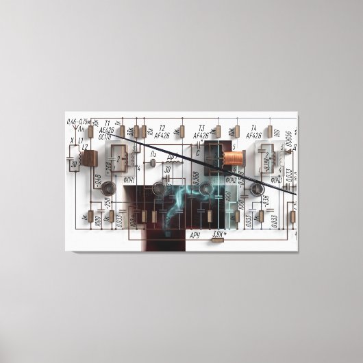 28 MHz キャンバスプリント (正面)