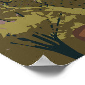 28"x20" Barrio – アリゾナ州ツーソン ポスター (角)