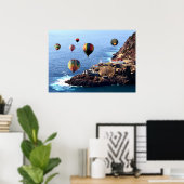 28" x 20"、バリューポスター紙ホテイアバルーンNewf ポスター (ホームオフィス)