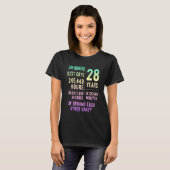 28 Years Married Funny 28th Wedding Anniversary Tシャツ (正面フル)
