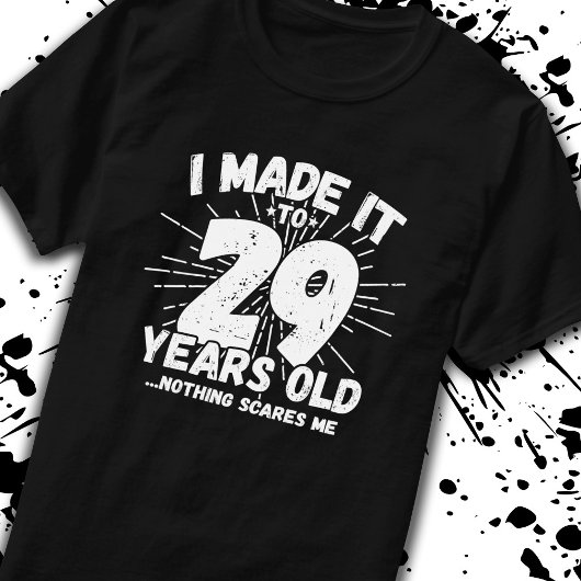 29おもしろい誕生日引用文皮肉29歳 Tシャツ