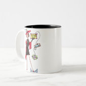 29そして永遠のマグカップを保持 ツートーンマグカップ (正面左)