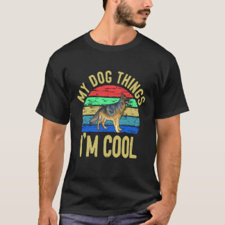 29のことで僕はカッコいい - ジャーマンシェパード Tシャツ