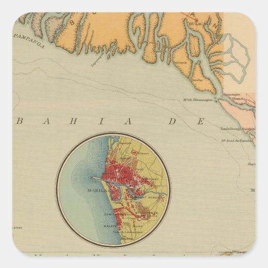 29インマニラ湾 スクエアシール (正面)