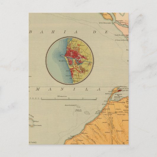 29インマニラ湾 ポストカード (正面)