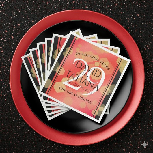 29エレガントth Garnet結婚の記念日