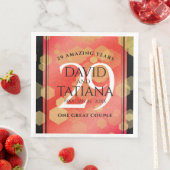 29エレガントth Garnet結婚の記念日 (インサイチュ)