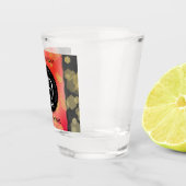 29エレガントth Garnet結婚の記念日 ショットグラス (右)