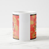 29エレガントth Garnet結婚の記念日 ジャンボコーヒーマグカップ (正面)