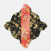 29エレガントth Garnet結婚の記念日 フェイバーボックス (折り畳みなし)