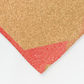 29エレガントth Garnet結婚の記念日 フリースブランケット (角)