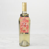 29エレガントth Garnet結婚の記念日 ボトルネックタグ (ボトル)