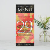 29エレガントth Garnet結婚の記念日 メニュー (スタンド正面)