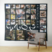 29フォトファミリーまたはコラージュのタペストリー タペストリー (インサイチュ(横))