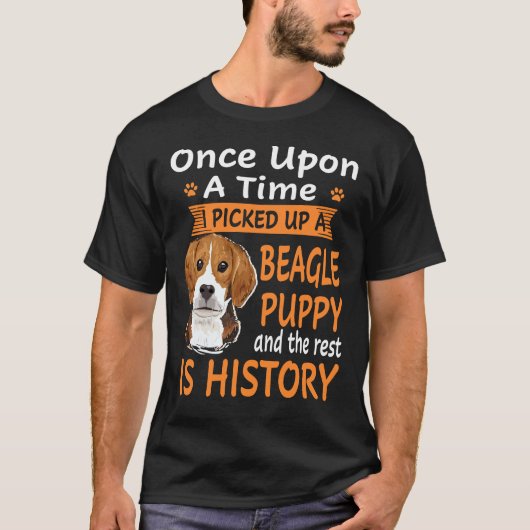 29一度に1つ – Beagle Puppy Tシャツ (正面)