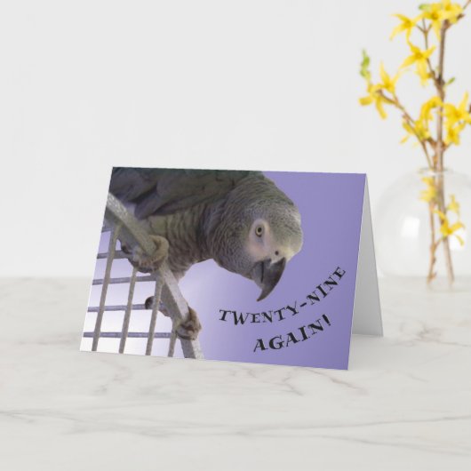 29再度 カード (黄色い花)