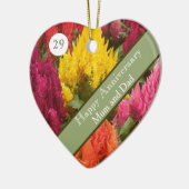 29周年記念結婚セロシア セラミックオーナメント (左)