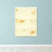 29州間移行1890 ORTN キャンバスプリント (インサイチュ (ウッドフロア))