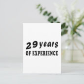 29年の経験 ポストカード (スタンド正面)