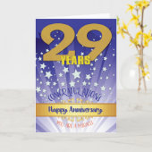 29年リカバリ記念日はっきりした数値 カード (黄色い花)